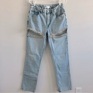 GOOD ICON STRAIGHT DIAMOND JEANS